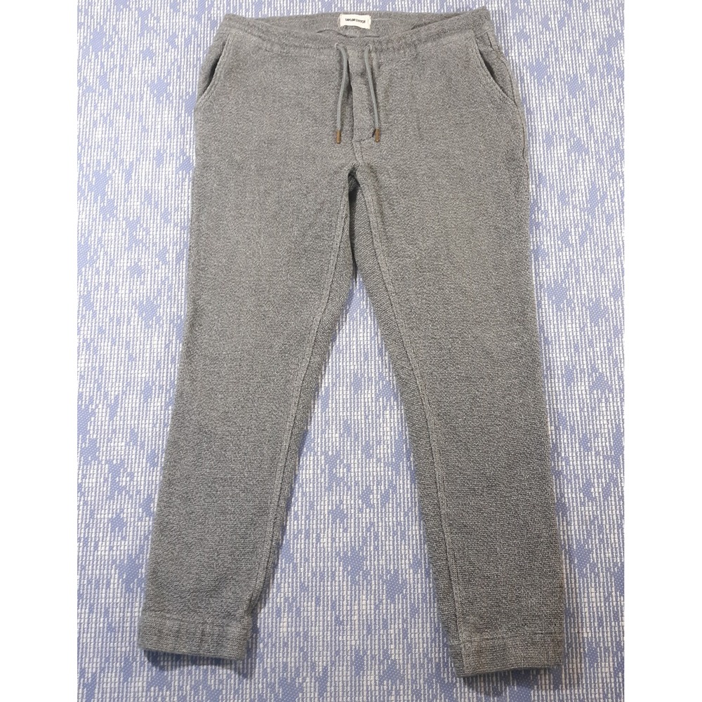 Taylor Stitch Sweatpants Mens Large Inseam 29 Gray Organic Cotton Heavyweight